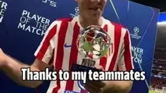 ویدئو: سورلوث مرد برتر میدان در نبرد اتلتیکو و کلوب بروژ شد