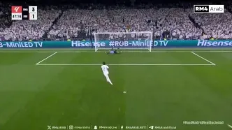 ویدیو: گل چهارم رئال مادرید به رئال سوسیداد توسط وینیسیوس جونیور