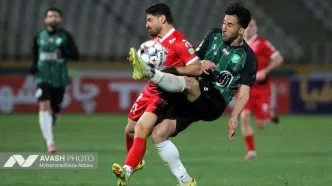 دیدار تیم های فوتبال  پرسپولیس تهران و خیبر خرم آباد