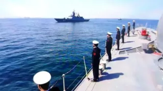 رزمایش مرکب دریایی ایران و روسیه