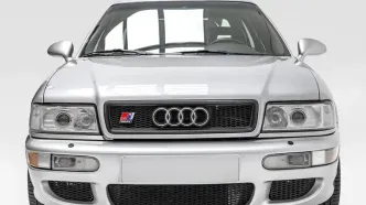 نایاب‌ترین آئودی RS2 جهان در اختیار خانواده آیرتون سنا