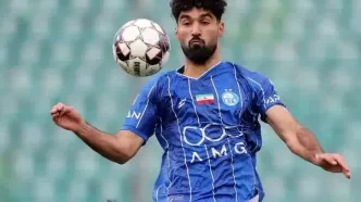 مهاجم سایه استقلال از خط دفاع!