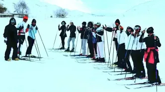 فریدون‌شهر میزبان اردوی ۱۰ روزه تیم ملی اسکی صحرانوردی بانوان شد