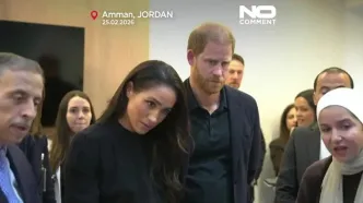 دیدار شاهزاده هری و همسرش با جنگ‌زدگان غزه