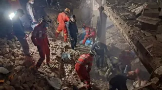 انفجار مرگبار یک ساختمان مسکونی در قم با ۵ مصدوم و یک فوتی