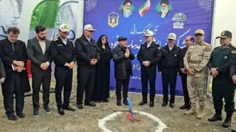 کلنگ‌زنی شهرک آزمایش و خدمات خودرویی منطقه آزاد ماکو