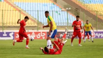 پخش متفاوت بازی نفت آبادان با گزارش عربی