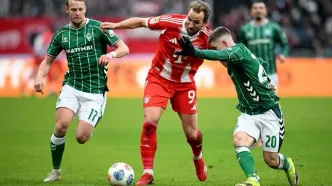 گزارش تصویری دیدار وردربرمن و بایرن مونیخ