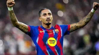 داده‌های آماری: بارسلونا با رافینیا تیم بهتری است!