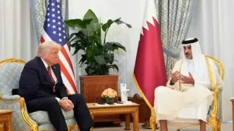 امیر قطر و ترامپ باهم گفت و گو تلفنی داشتند