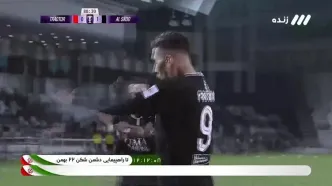 ویدیو: گل دوم السد به تراکتور توسط روبرتو فیرمینو