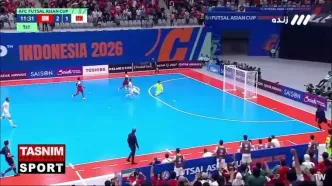 گل سوم اندونزی به ایران / ایران 1-3 اندونزی