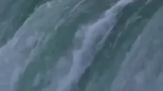 آبشار نیاراگا یخ زد