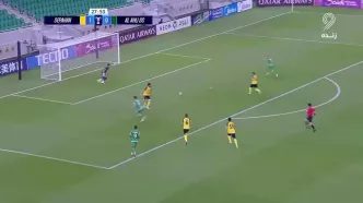 ویدیو: گل اول الاهلی قطر به سپاهان توسط میشل ولپ
