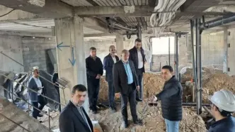 بازدید رئیس اداره مهندسی ستاد کل نیروهای مسلح از پروژه ساخت منازل سازمانی در تیپ ۲۷۷ نزاجا