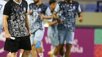 تمرین حساس استقلال با نظارت دقیق وریا غفوری