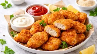 طرز تهیه ناگت مرغ خانگی آسان و خوشمزه؛ سالم‌تر از فست‌فود، محبوب‌تر از همیشه