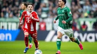 برد قاطعانه بایرن مونیخ مقابل وردربرمن