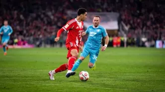 گزارش تصویری دیدار بایرن مونیخ و هوفنهایم