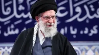 تصاویری از دیدار پرشور هزاران نفر از مردم آذربایجان شرقی با رهبر انقلاب