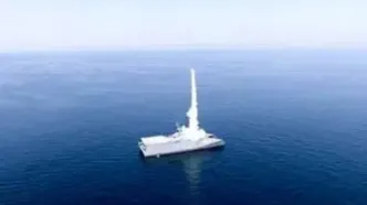 پدافند برد بلند ایرانی به دریا رسید/ تصاویر و ویدئو