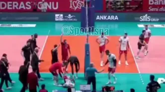 مصدومیت شدید کاپیتان تیم ملی والیبال در ترکیه