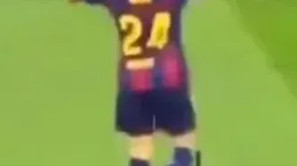 ویدئو: جنون و جرات گلر بارسا مقابل مایورکا