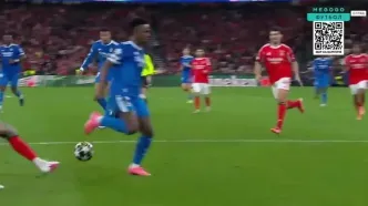 ویدئو: خلاصه بازی بنفیکا ۰-۱ رئال مادرید