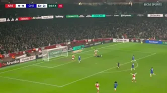 ویدیو: گل اول آرسنال به چلسی توسط هاورتز