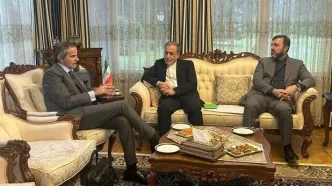 گروسی: مذاکرات فنی عمیقی با عراقچی داشتم