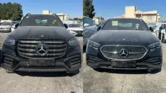 مرسدس‌ بنزهای لوکس به ایران رسیدند