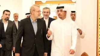 بیانیه وزارت خارجه قطر درباره جزئیات دیدار لاریجانی و آل ثانی
