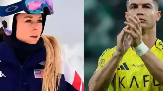 پیام دلگرم‌کننده رونالدو برای زن اسکی‌باز مجروح