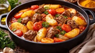 طرز تهیه تاس‌کباب خانگی؛ غذای سنتی، سالم و مناسب سفره خانواده