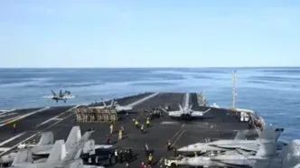 ناو فورد در سواحل سرزمین‌های اشغالی مستقر می‌شود