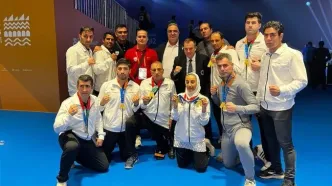 درخشش تیم موی‌تای ایران با ۱۲ مدال رنگارنگ در مسترز ابوظبی