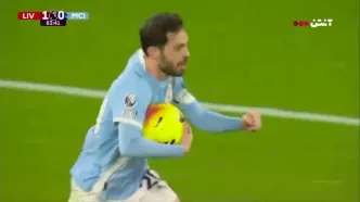 گل اول منچسترسیتی به لیورپول+ ویدئو