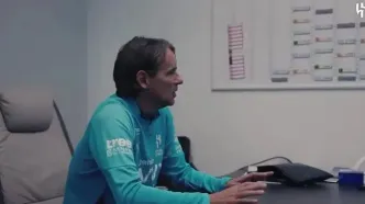 ویدئو: خوش‌وبش کنایه‌آمیز در ریاض؛ خط و نشان مانچینی برای بنزما