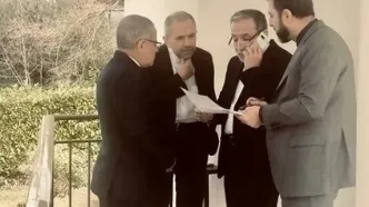 عکس از تیم مذاکره کننده ایران در ژنو + ببینید