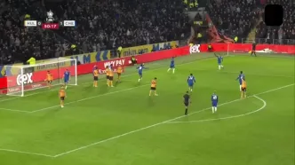 ویدیو: گل دوم چلسی به هال سیتی توسط نتو