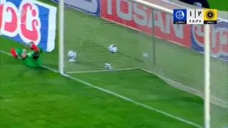 گل دوم سپاهان به استقلال خوزستان+ ویدئو