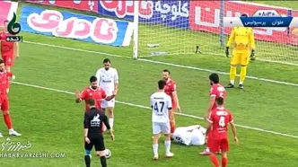 کارشناسی داوری تاثیرگذارترین صحنه ملوان - پرسپولیس/ پنالتی سه امتیازی درست بود؟