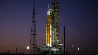 موشک غول‌پیکر «اِس‌اِل‌اِس» به مشکل برخورد / پرتاب به تعویق افتاد