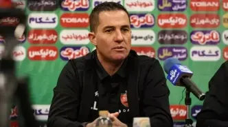 ناراحتی شدید اوسمار بعد از باخت به ملوان