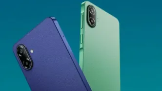 گوشی جدید سامسونگ با بدنه چرمی معرفی شد / عکس