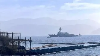 پایان حضور ناوشکن آمریکا در بندر ایلات