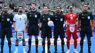 گزارش تصویری دیدار تیم ملی فوتسال ایران و عراق