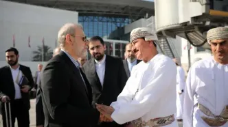 علی لاریجانی عمان را به مقصد قطر ترک کرد