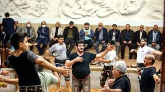 ویدئو معنادار از رسول خادم در یک زورخانه