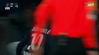 گل دوم پاری سن ژرمن به مارسی+ ویدئو